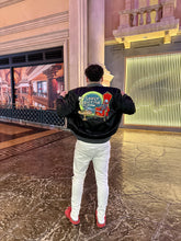 Load image into Gallery viewer, “My lovely addiction” bomber jacket
