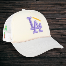 Load image into Gallery viewer, LA trucker hat (Cream color)
